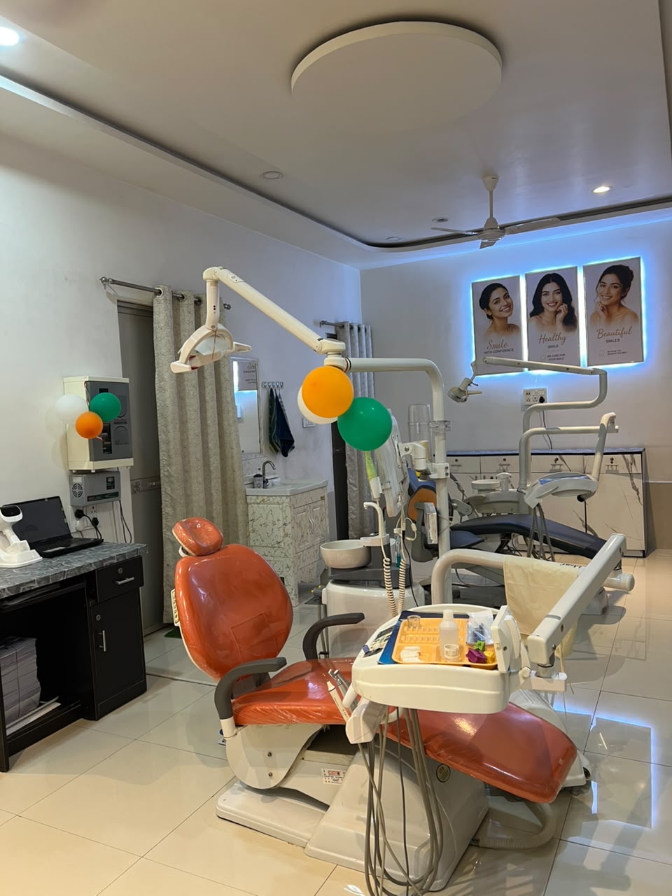 Inside Dr. Dipti's First Choice Dental Clinic, Sarkanda, Bilaspur